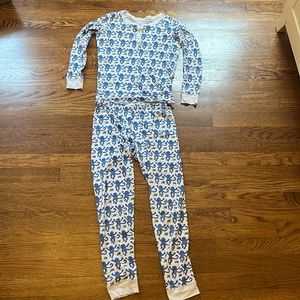 Roller rabbit blue monkey pajamas